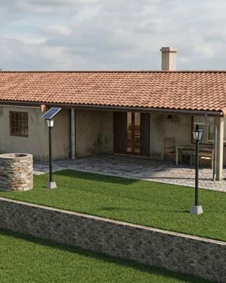 Villa piano terra al grezzo su lotto di mq 912