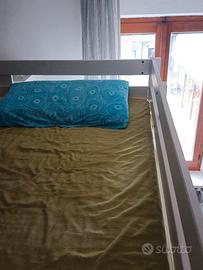  letto a soppalco ikea bianco