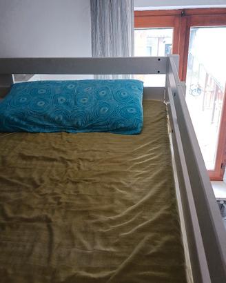  letto a soppalco ikea bianco