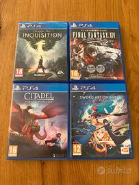Set Giochi PlayStation 4 e 5 - Fantasy e Magia