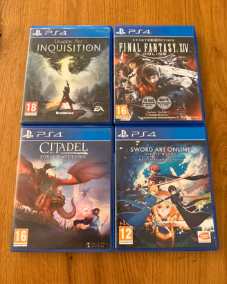 Set Giochi PlayStation 4 e 5 - Fantasy e Magia