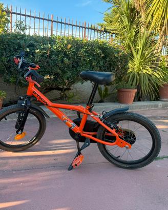 Bici btwin 500 robot colore arancio