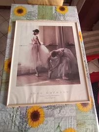 poster d'arte incorniciato 85x60 cm ritiro a mano 