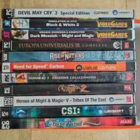 Videogiochi pc assortiti