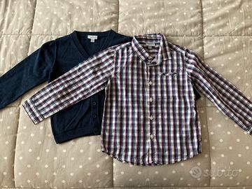 Set bimbo + camicia taglia 24-36 mesi Fagottino