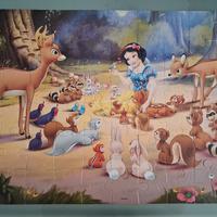 puzzle Biancaneve, anche da colorare, Lisciani 