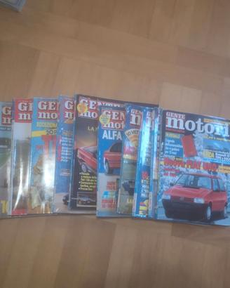 Gente Motori anni da 1986 a 1989 in blocco o separ