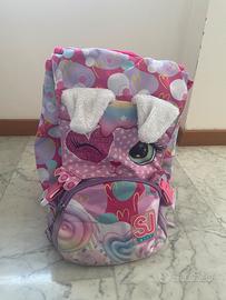 ZAINO SJ GATTO BAMBINA CON ORECCHIE SOLLEVABILI