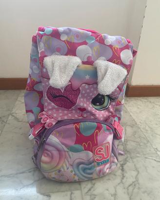 ZAINO SJ GATTO BAMBINA CON ORECCHIE SOLLEVABILI