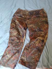 pantaloni bundeswehr flecktarn taglia 58