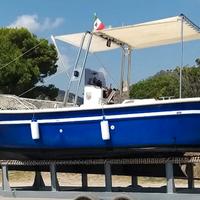 Gozzo Navalplastica 595 motore fnm 40 cv diesel