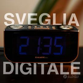Sveglia digitale con radio
