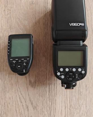 flash godox v860 III nikon + trigger xpro nikon