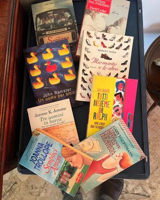 8 libri letteratura inglese-americana d'evasione