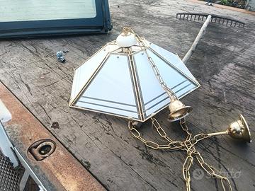 splendido lampadario vintage 