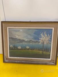 Quadro veduta del lago