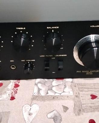 Sanyo DCA 401, amplificatore