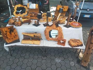 Sculture in legno