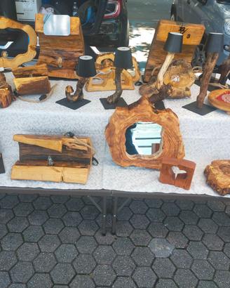 Sculture in legno