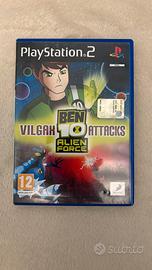 Ben 10 Alien force videogioco playstation 2