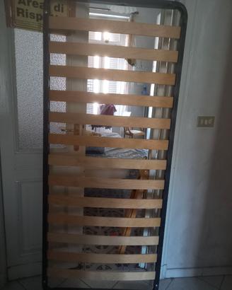 Rete Letto Singolo a Doghe 80x190 cm - SMONTATA