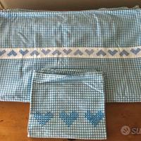 Sacco copripiumino + federa per letto bambino