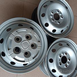 CERCHI IN FERRO DA 15 X FIAT DUCATO CON BORCHIA