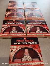 Bobine Red Seal Magnetic recording Sound Tape