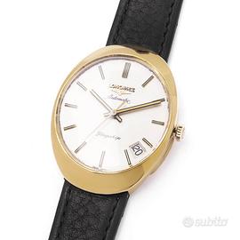 Longines Flagship Automatic oval date 18kt