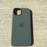 cover iphone 15 plus originale grigia