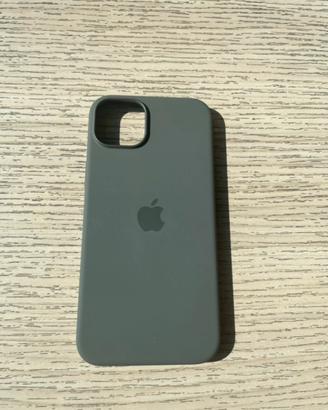 cover iphone 15 plus originale grigia