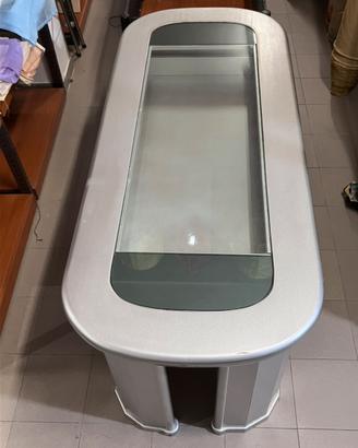 Tavolo da negozio con cassetto espositore