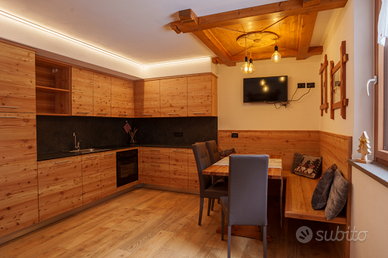 Appartamenti in chalet con sauna 600 m skiarea