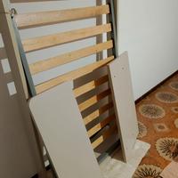 Letto una piazza e mezza con relativa doga