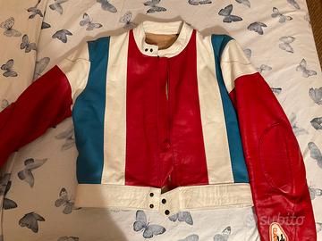 Completo vintage da moto