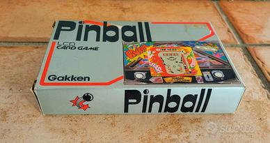 Gakken Pinball video giochi Japan anni 80 vintage 