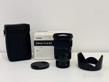 Sigma 50mm f1.4 Art Sony E - completo
