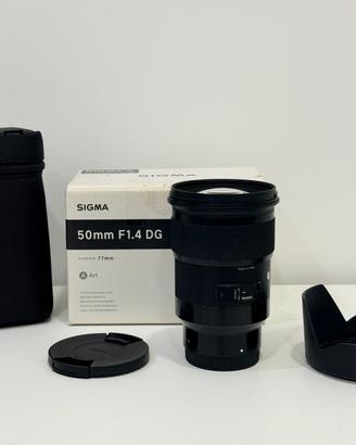 Sigma 50mm f1.4 Art Sony E - completo