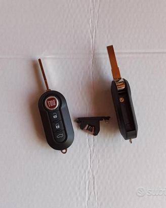 Chiave Fiat 500 dal 2007 , 500C