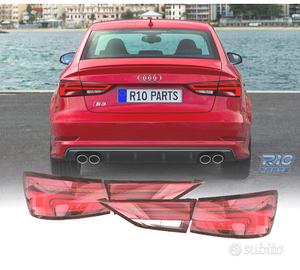 FANALI AUDI A3 8V 13-16 LOOK RESTYLING