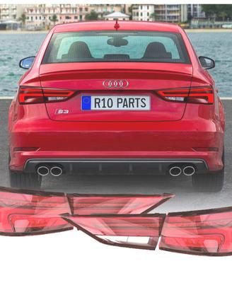 FANALI AUDI A3 8V 13-16 LOOK RESTYLING