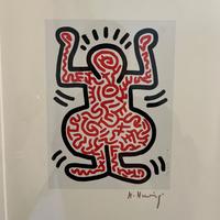 Keith Haring - litografia VIPBook - Firmato a mano