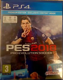 PES 2018 per PS4