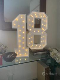 Numeri lumonosi per diciottesimo