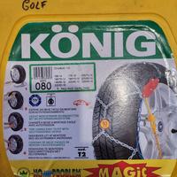 catene da neve Koning montaggio facile T2