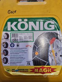 catene da neve Koning montaggio facile T2