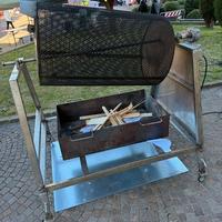 Caldarroste a tamburo rotante – Inox AISI 304
