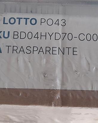 Parete fissa doccia vetro 6mm