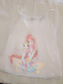 Top Canotta Winx Club Vintage - Bloom