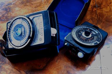 2 esposimetri LUNASIX F e QUANTUM Calcu Light X